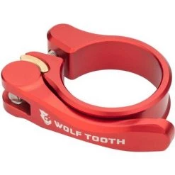 Wolf Tooth Quick Release Seatpost Clamp- Silver Diameter: 29.8