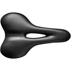 Selle San Marco Trekking Open-Fit Saddle - Steel, Black, Men's, Small
