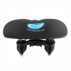 Cloud 9 Cloud-9 Unisex Bicycle Comfort Seat Extra Thick Padding HD+ Cruiser Black