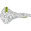 Smanie N.Spire Saddle - Chromoly, Microfiber White, 156