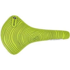 Smanie N.Spire Saddle - Chromoly, Microfiber Green, 156