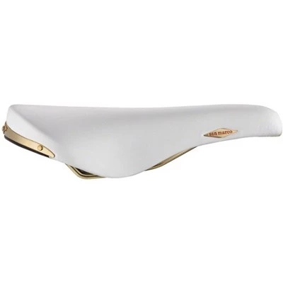 Selle San Marco Rolls Saddle - Steel, White, Men's, Le Bianche