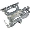 MKS Supreme Keirin Track Pedals - Aluminum, 9/16", Silver