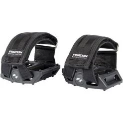 Fyxation Gates Pedal and Strap Kit - Platform, Nylon, 9/16", Black