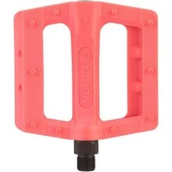 Fyxation Gates Slim Pedals - Platform, Plastic, 9/16", Pink