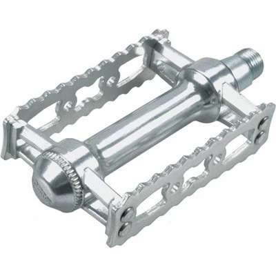 MKS Sylvan Touring Pedals - Platform, Aluminum, 9/16", Silver