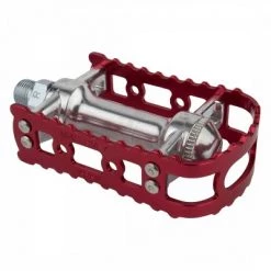 MKS BM-7 BMX 9/16` Red/Silver