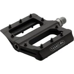 Fyxation Mesa Thin Pedals Platform Plastic 9/16 Inch High Impact Black