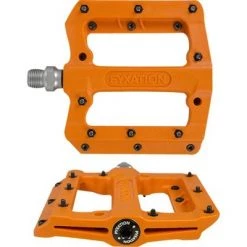 Fyxation Mesa MP Pedals - Platform, Composite/Plastic, 9/16", Orange