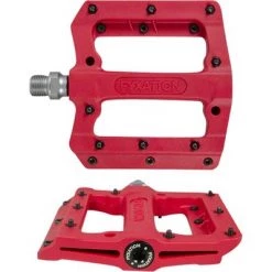 Fyxation Mesa MP Pedals - Platform, Composite/Plastic, 9/16", Red