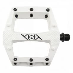 Origin8 Strapd Platform 9/16` White | Sealed Bearing And LSL Sleeve Bushing