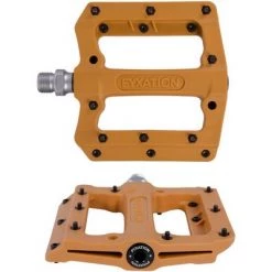 Fyxation Mesa MP Pedals - Platform, Composite/Plastic, 9/16", Desert Moab Orange