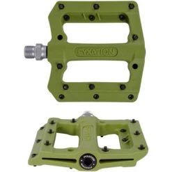 Fyxation Mesa MP Pedals - Platform, Composite/Plastic, 9/16",Desert Sadona Green