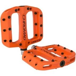 Chromag Synth Pedals - Platform, Composite, 9/16", Orange