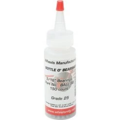 Wheels Manufacturing Loose Ball Bearing: Grade 25 3/16" Bottle of 150