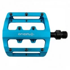 Origin8 Rascal XS Platform 9/16` Blue | CNC Chromoly Spindle