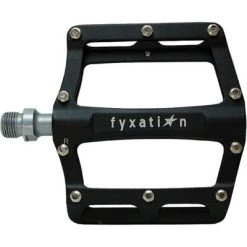 Fyxation Mesa 61 Pedals - Platform, Aluminum, 9/16", Black