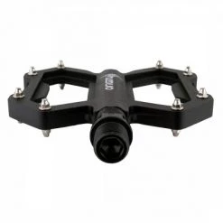 Origin8 Slimline-9 Platform 9/16` Black | M4-9mm SS Replaceable Pins