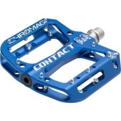 Chromag Contact Pedals - Platform, Aluminum, 9/16", Dark Blue