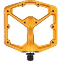Crank Brothers Stamp 7 Pedals - Platform, Aluminum, 9/16", Orange, Large