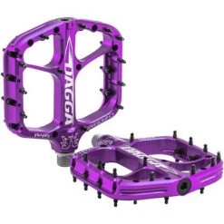 Chromag Dagga Pedals - Platform, Aluminum, 9/16", Purple