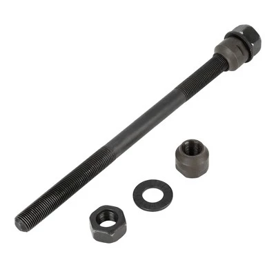 X AUTOHAUX 1 Set 9.5mm Bike Rear Solid Axle with 6mm Ball Bearings for Road Bicycle Black - Image 3