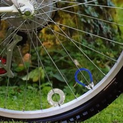 X AUTOHAUX Bicycle Wheel Spoke Wrench Bike Cycling Spanner Repair Tool Set Silver Tone