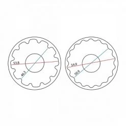 Park Tool BBT-35 Double Sided Bottom Bracket Tool Fits Praxis M30 and M35