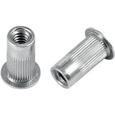 Marson MLR Series Rivet Nut - 4mm, Aluminum, Each