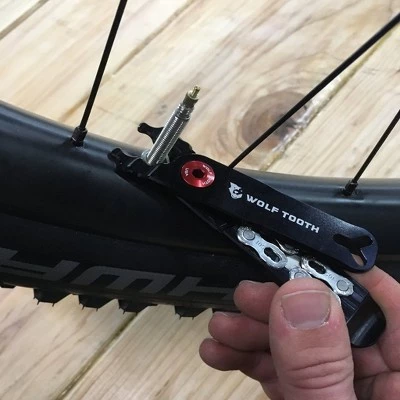 Wolf Tooth Master Link Combo Pliers with Orange Bolt - Image 2