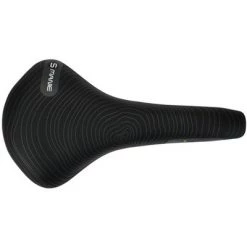 Smanie N.Spire Saddle - Chromoly, Microfiber Black, 146