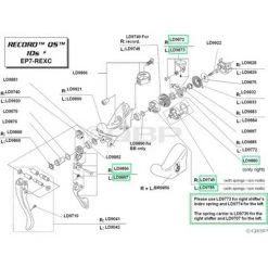 Campagnolo Ergopower Left Thumb Button