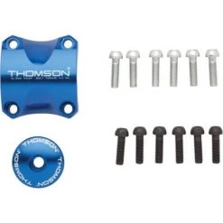 Thomson Stem Faceplate Dress Up Kit For X4: 31.8mm Blue