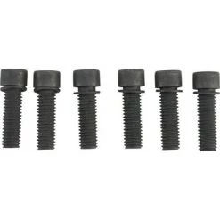 Odyssey BMX Odyssey Stem Bolt Set 6 Piece Black Thread M8X1.25, 25Mm Length