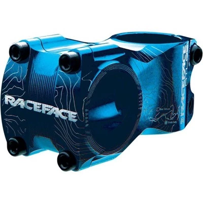 RaceFace Atlas Stem- Blue Length: 65 Bar Clamp Diameter (mm): 31.8