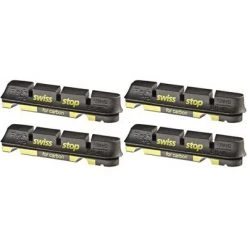 SwissStop FlashPro SRAM or Shimano Rim Brake Inserts for Carbon Rims Set of 4