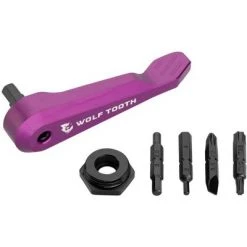 Wolf Tooth Axe Handle Multi-Tool - Purple | Minimalist, Lightweight