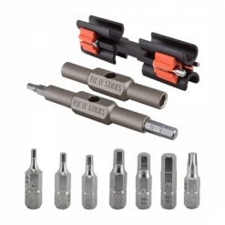 Fix It Sticks Replaceable Edition with Carrying Bracket Multi Tool Silver