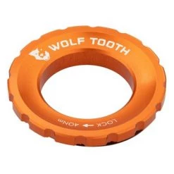 Wolf Tooth CenterLock Lockring - Gold | Durable Anodized Finish