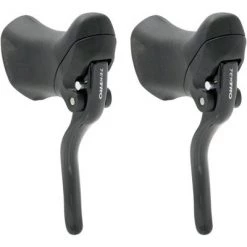 Tektro R341 Ergo Cable Brake Lever Drop Bar Pair Black