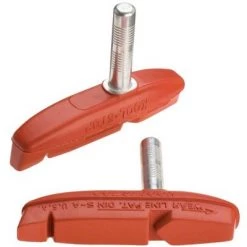 Kool-Stop Eagle Claw II Cantilever Brake Pad Smooth Post Salmon Compound