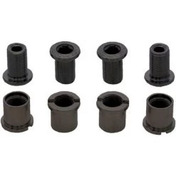 RaceFace Chainring Bolt Pack Set of 4 12.5mm Bolt/Nut Black