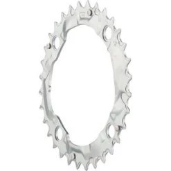 Shimano Alivio M415 7/8-Speed Chainring - Silver Tooth Count: 32 Chainring BCD: 104