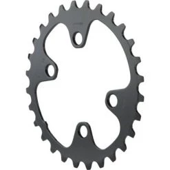 Shimano SLX M7000 11-Speed Chainring - Tooth Count: 28 Chainring BCD: 64 Shimano Asymmetric