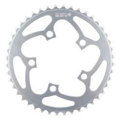 Origin8 Alloy Blade Chainring 44T 110mm 5-bolt Silver