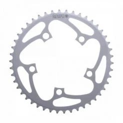 Origin8 Alloy Blade Chainring 46T 110mm 5-bolt Silver