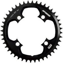 Full Speed Ahead Gossamer Pro MegaTooth Chainring - 44t, 110 FSA ABS BCD, 4-Bolt, Aluminum, For 1 x 11-Speed, Black
