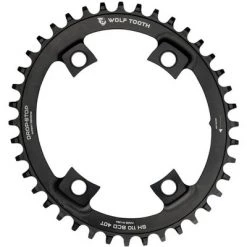 Wolf Tooth Elliptical Shimano 110 Asymmetric BCD Chainring - Tooth Count: 42 Chainring BCD: 110 Shimano Asymmetric