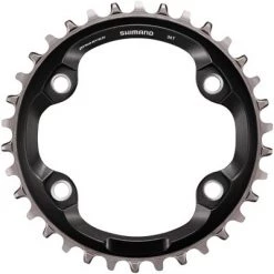 Shimano XT SM-CRM80 Chainring - Tooth Count: 34 Chainring BCD: 96 Shimano Asymmetric