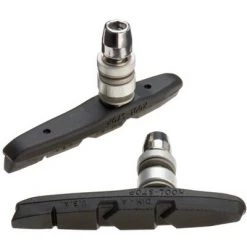 Kool-Stop Thinline V-Brake Pads One Piece Threaded Post Black Standard Compound
